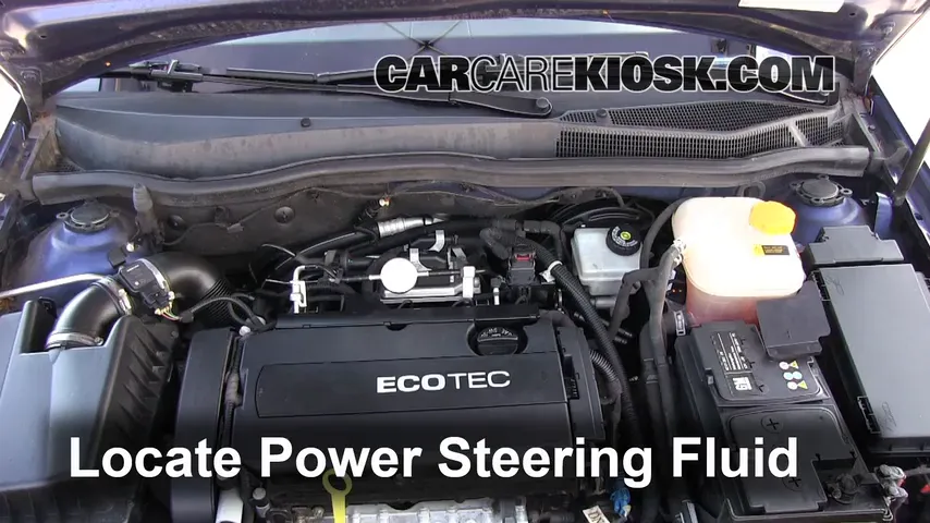 2008 Saturn Astra XR 1.8L 4 Cyl. (4 Door) Power Steering Fluid Check Fluid Level